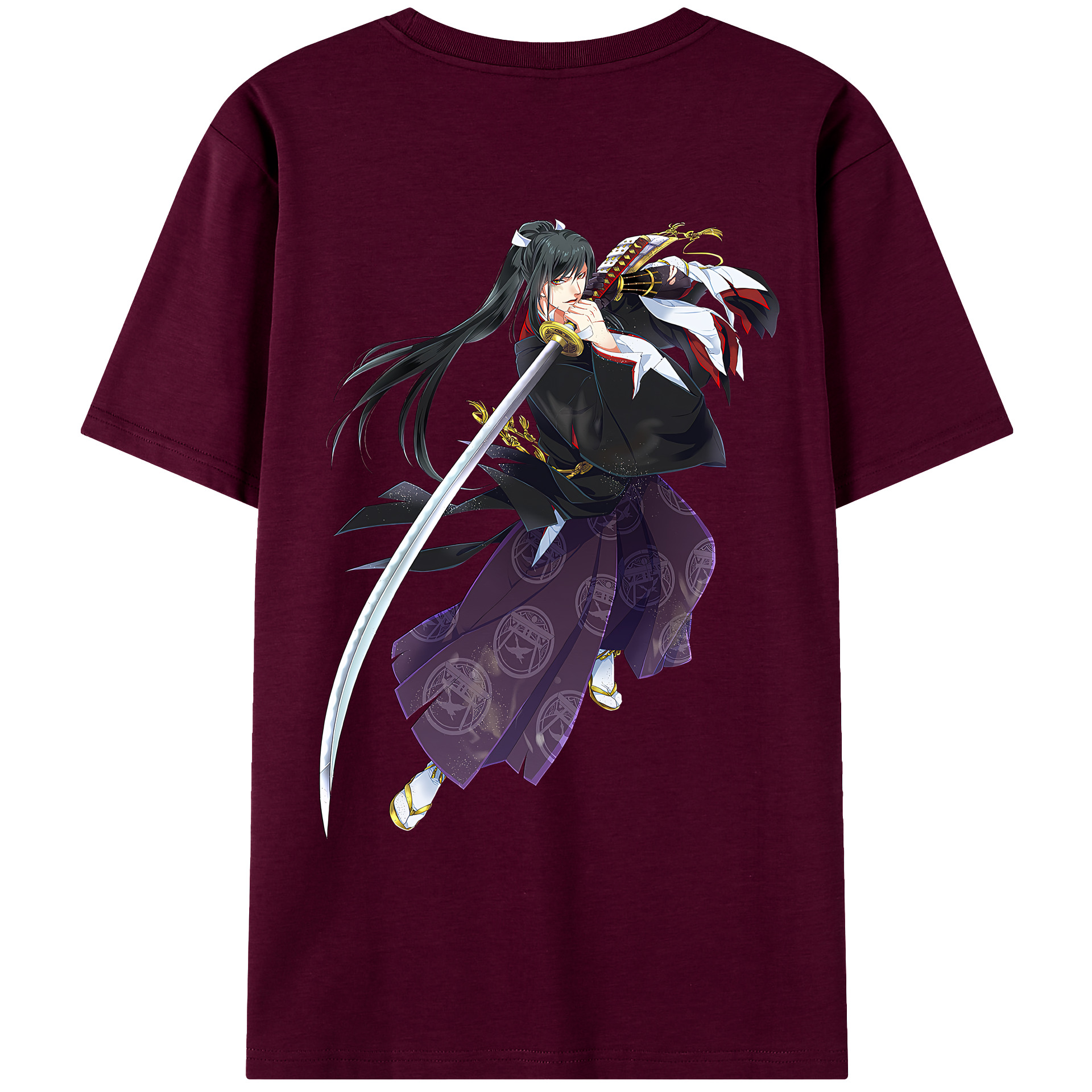 （画像用） 刀剣乱舞 Touken Ranbu レディース半袖Tシャツ(バックプリント)